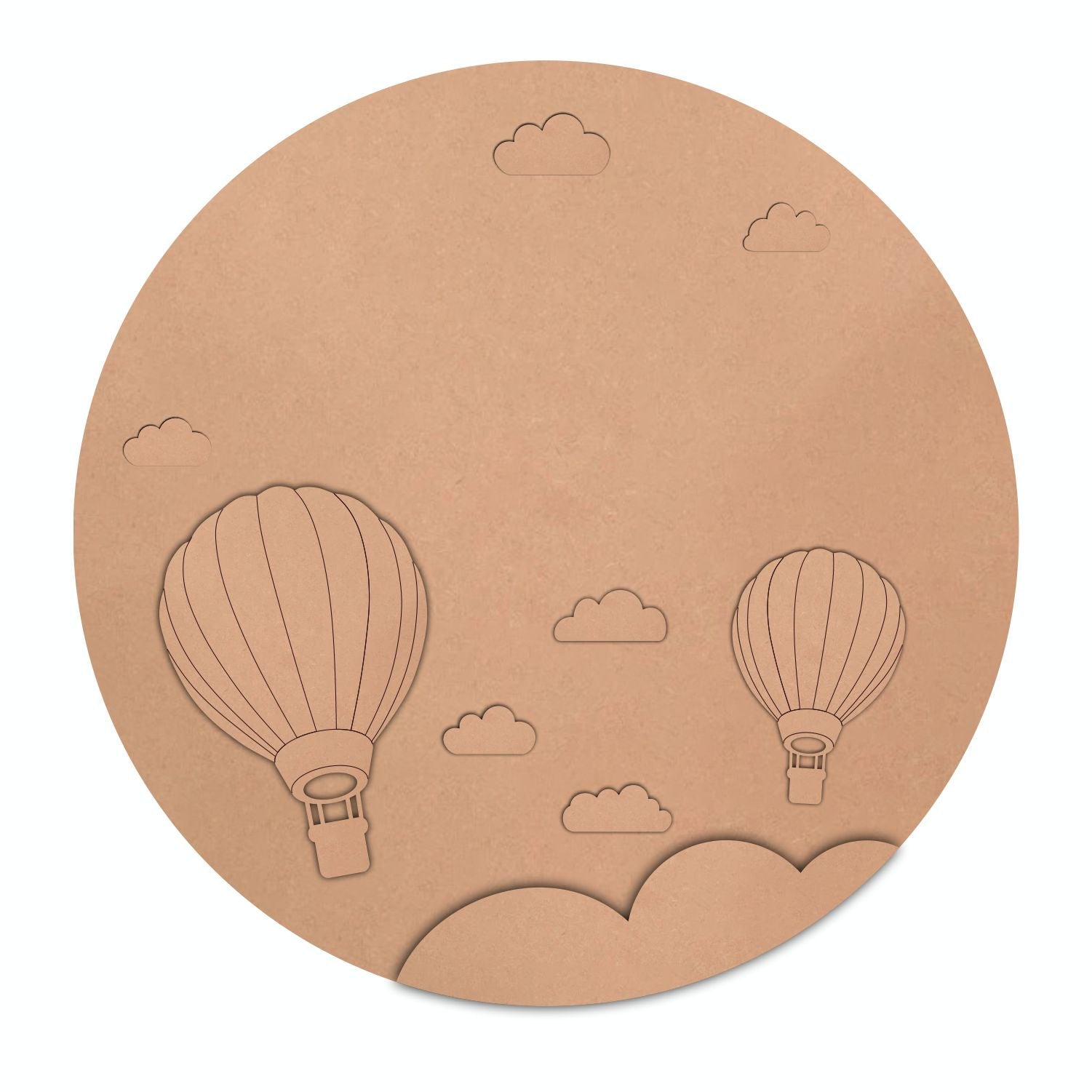 Airballoon MDF Name sign