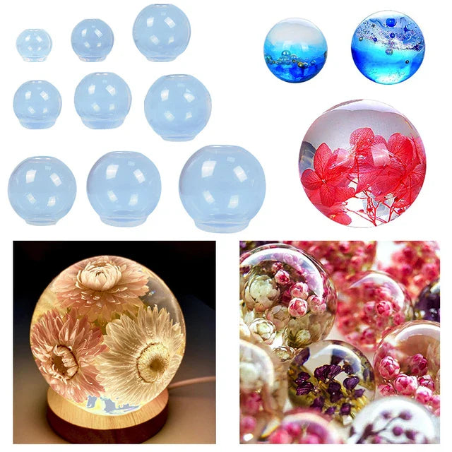 MINI SPHERE BALL SHAPE PENDANT MOULD(IMPORTED)