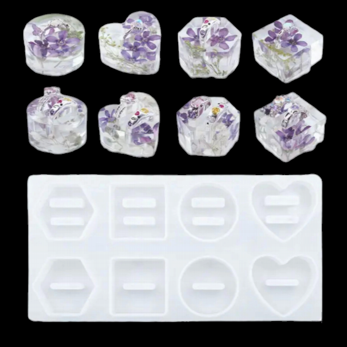 8 Cavity  Ring Holder Mold [imported]