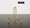 Golden Metal Foldable Display Stand - 6 inch
